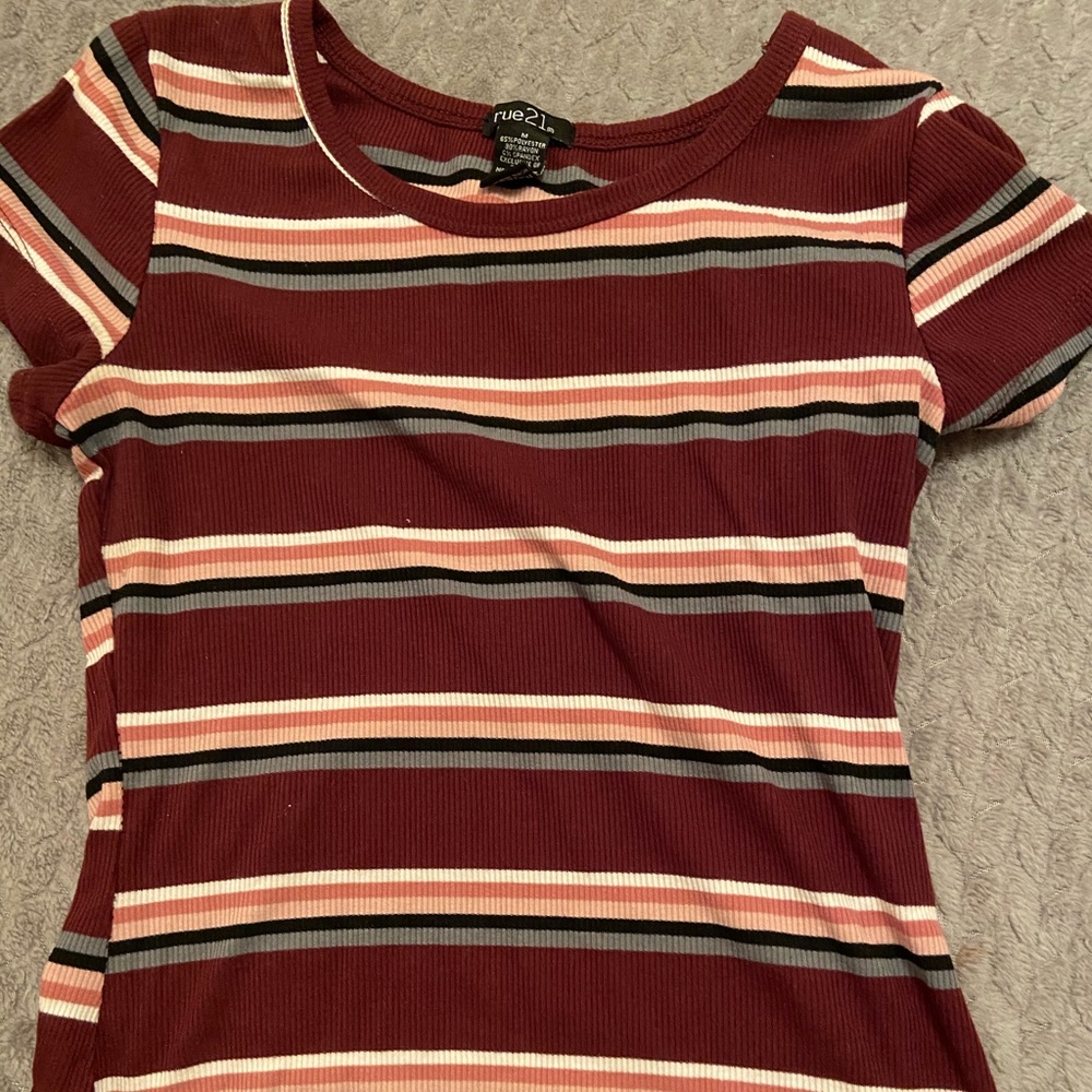 Rue21 Striped Shirt